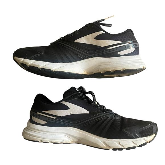 BROOKS Launch 2 DNA Women's Size 10/EU 42 Black White 1201781B001 Running Shoes - Picture 5 of 11